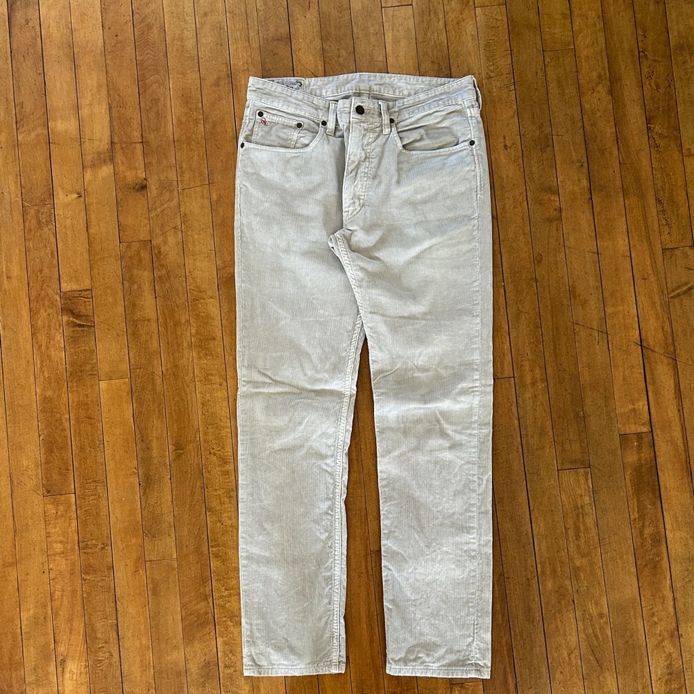 Polo Ralph Lauren Men's Cream Corduroy 33x32